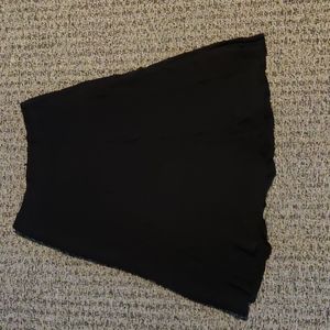 Banana Republic Black Lined Skort Size 0